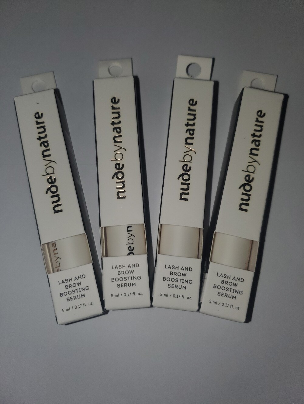 Nude by Nature Lash and Brow Boosting Serum 4 Pk